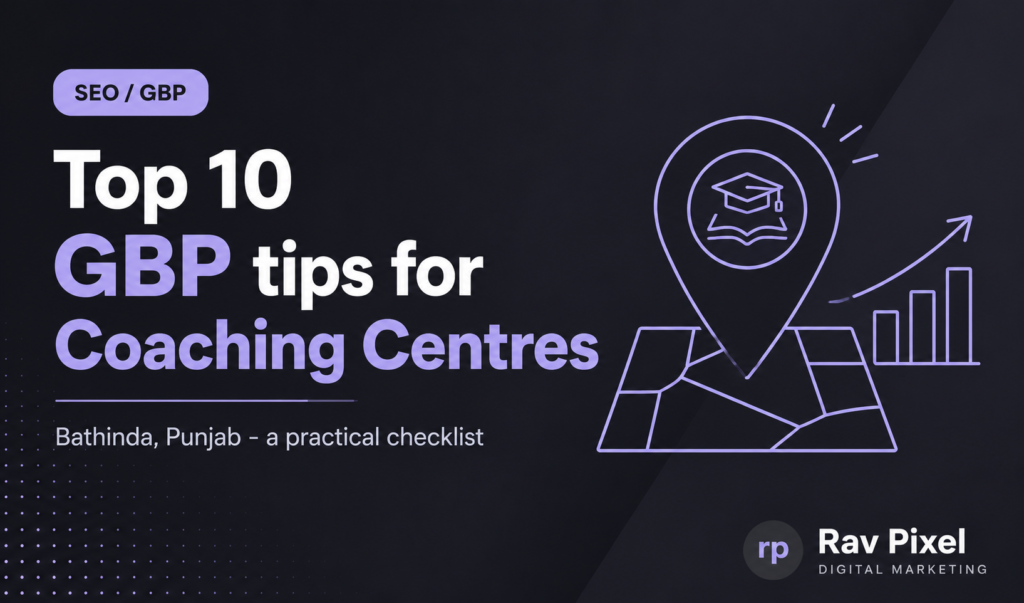 GBP tips coaching centres Bathinda